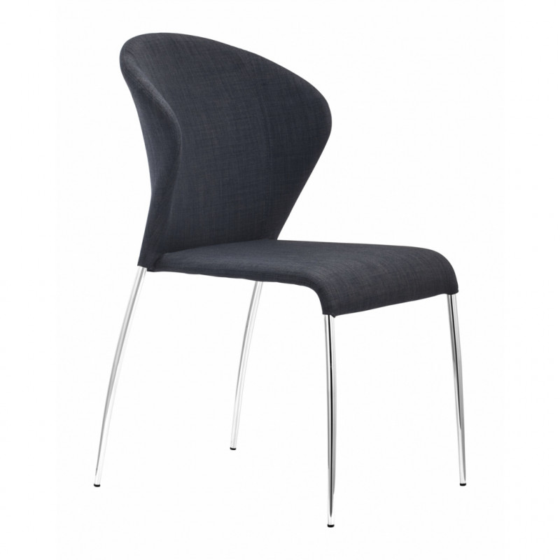 100042 Image1 Oulu Dining Chair Set Of 4 Graphite