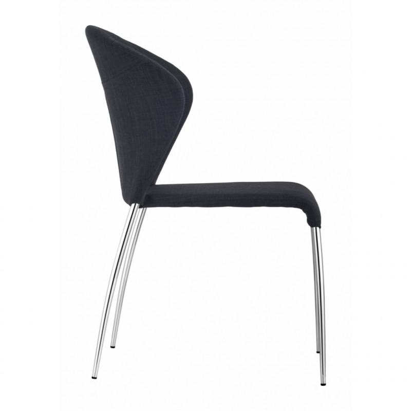 100042 Image2 Oulu Dining Chair Set Of 4 Graphite