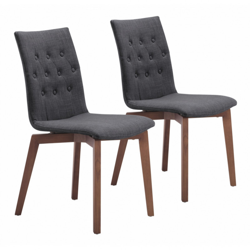 100071 Orebro Dining Chair (Set of 2) Graphite
