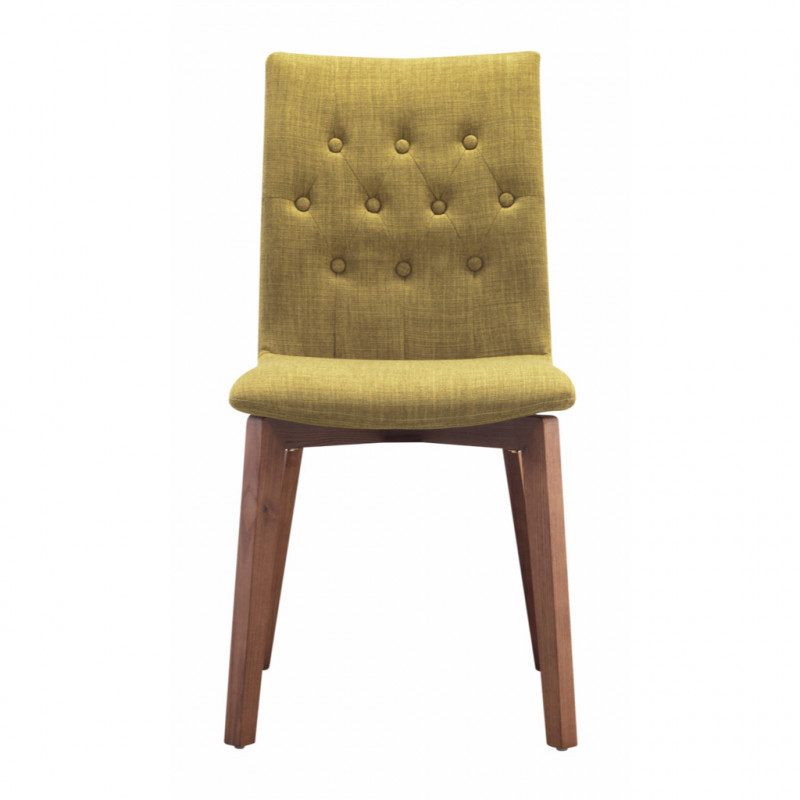 100072 Image3 Orebro Dining Chair Set Of 2 Pea Green