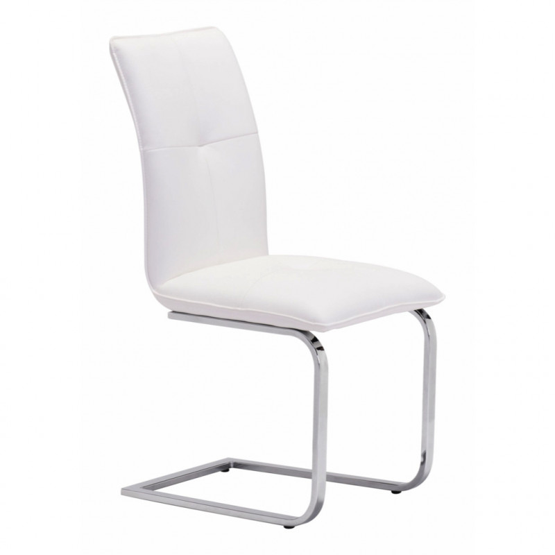 100121 Image1 Anjou Dining Chair Set Of 2 White