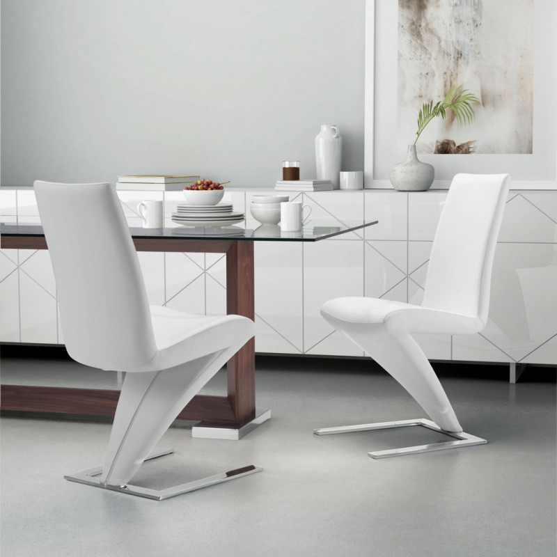 100284 Herron Dining Chair (Set of 2) White