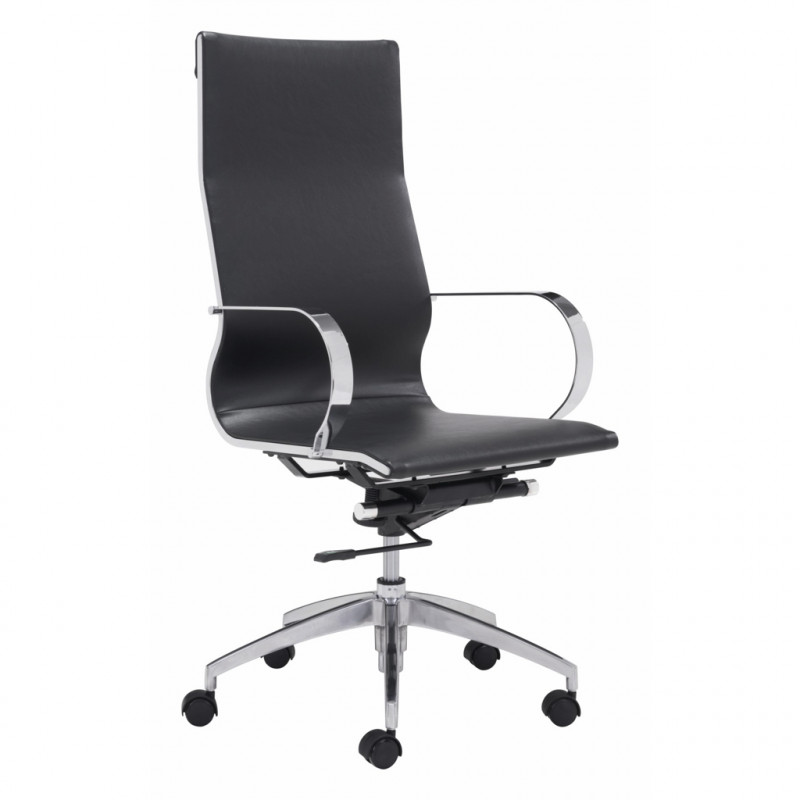 100371 Glider High Back Office Chair Black