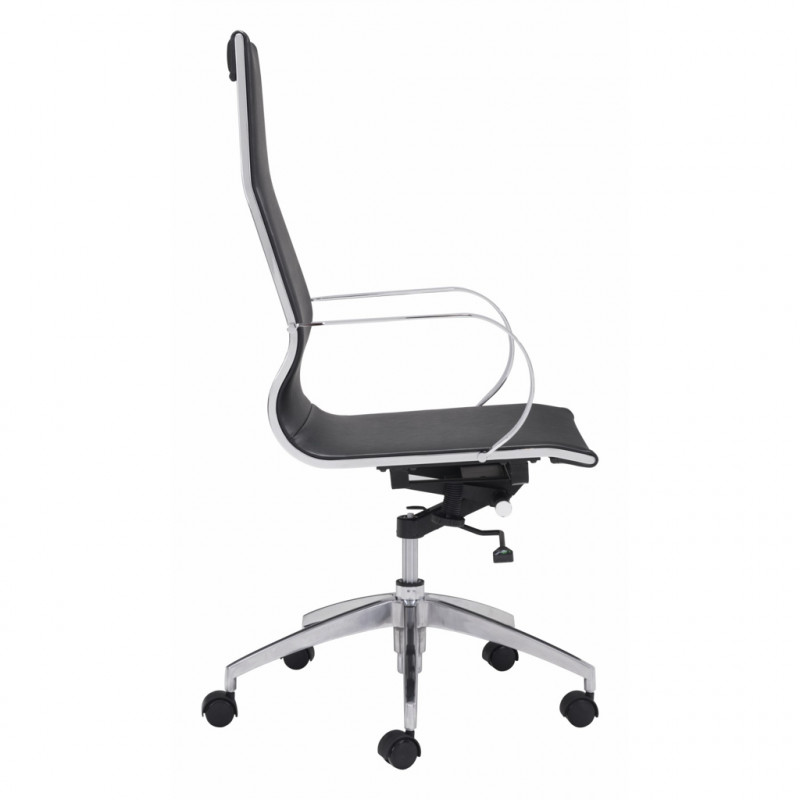 100371 Image2 Glider High Back Office Chair Black