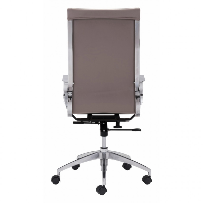 100373 Image4 Glider High Back Office Chair Taupe