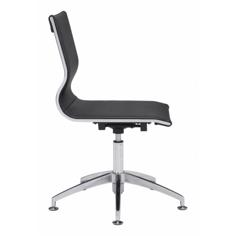 100377 Image2 Glider Conference Chair Black