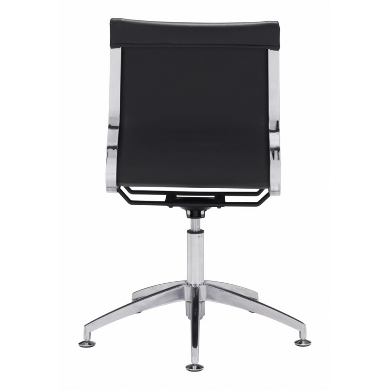 100377 Image4 Glider Conference Chair Black