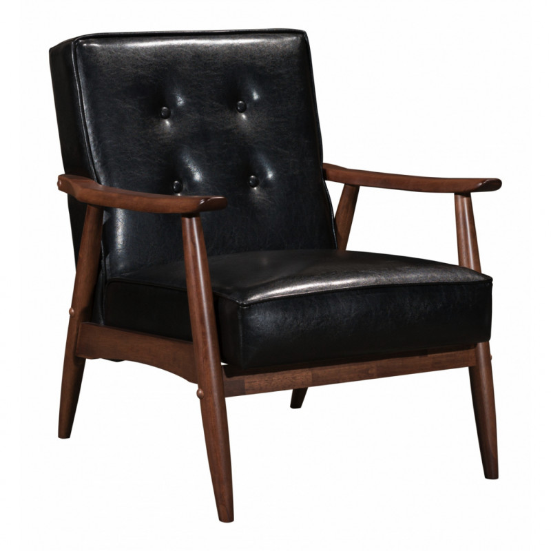 100528 Rocky Arm Chair Black