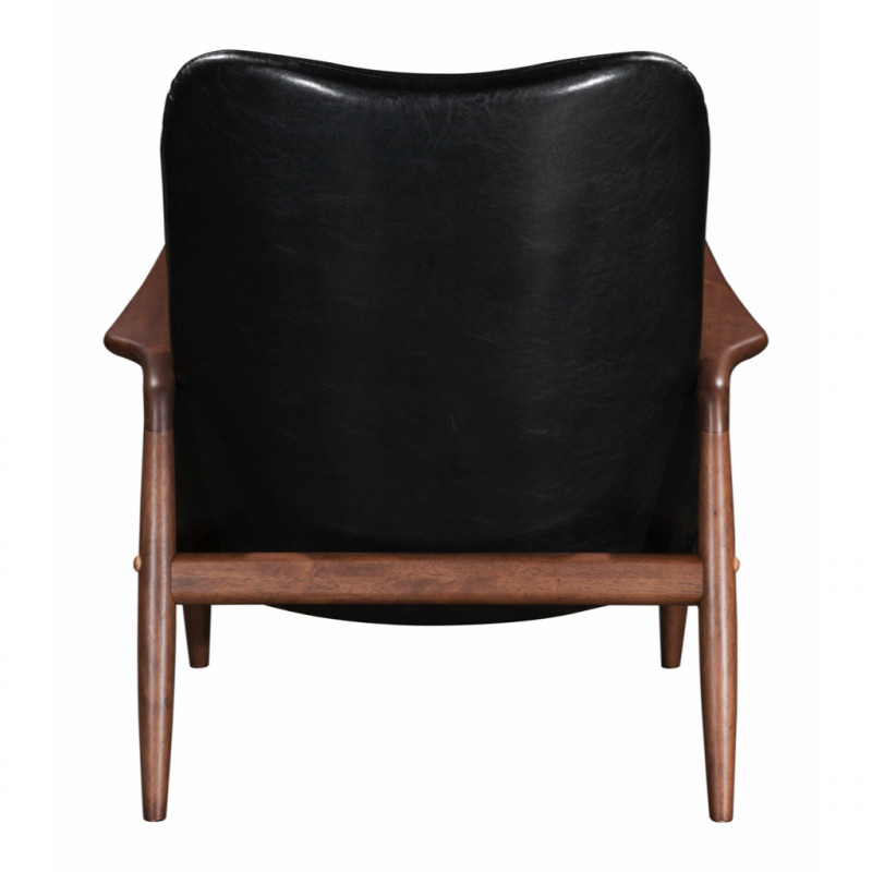 100534 Image5 Bully Lounge Chair Ottoman Black