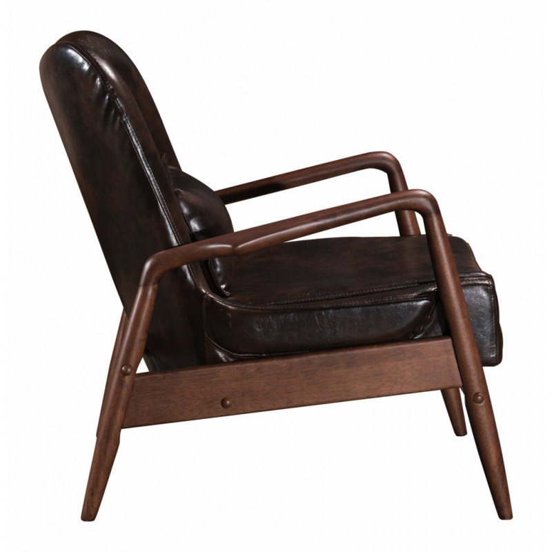 100535 Image3 Bully Lounge Chair Ottoman Brown