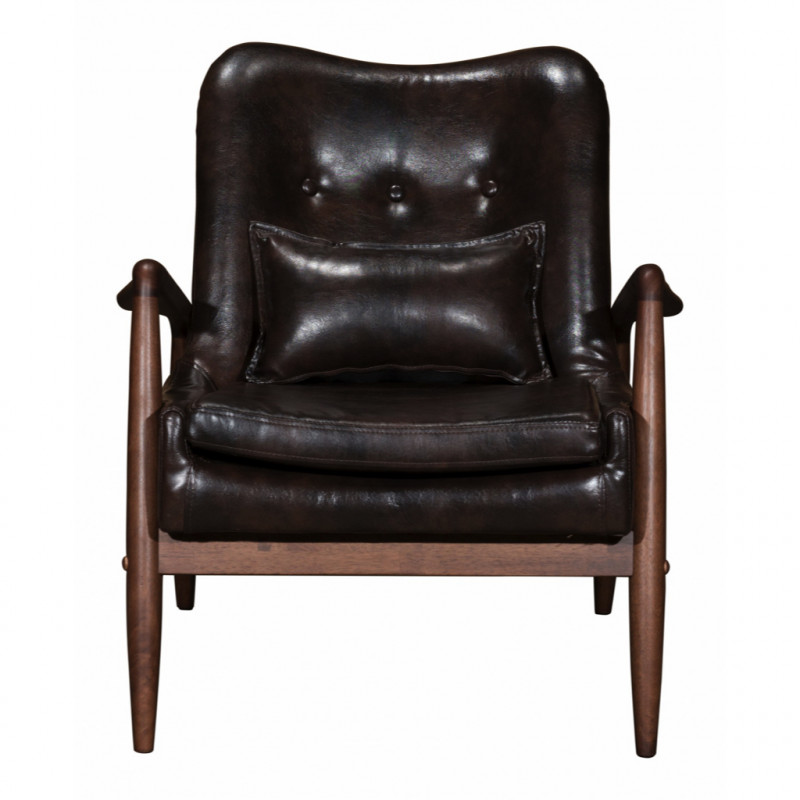 100535 Image4 Bully Lounge Chair Ottoman Brown