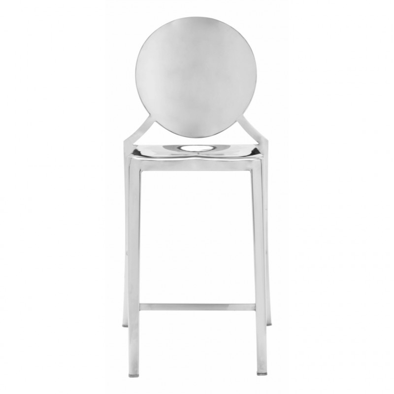 100551 Image3 Eclipse Counter Chair Set Of 2 Stainless Steel