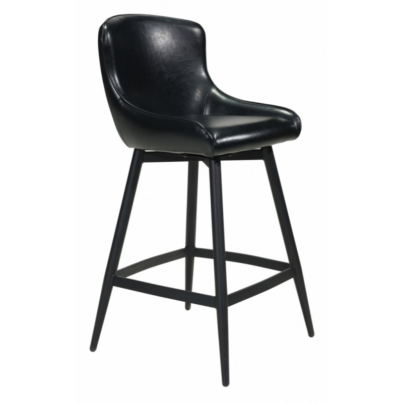 100758 Dresden Bar Chair Black