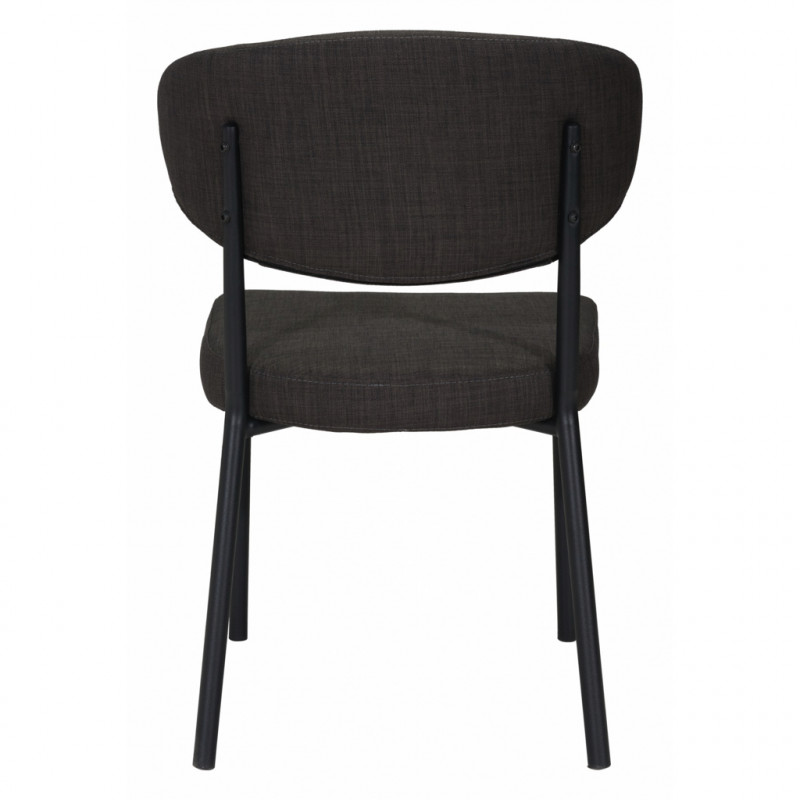 100764 Image4 Pontus Dining Chair Set Of 2 Charcoal Gray