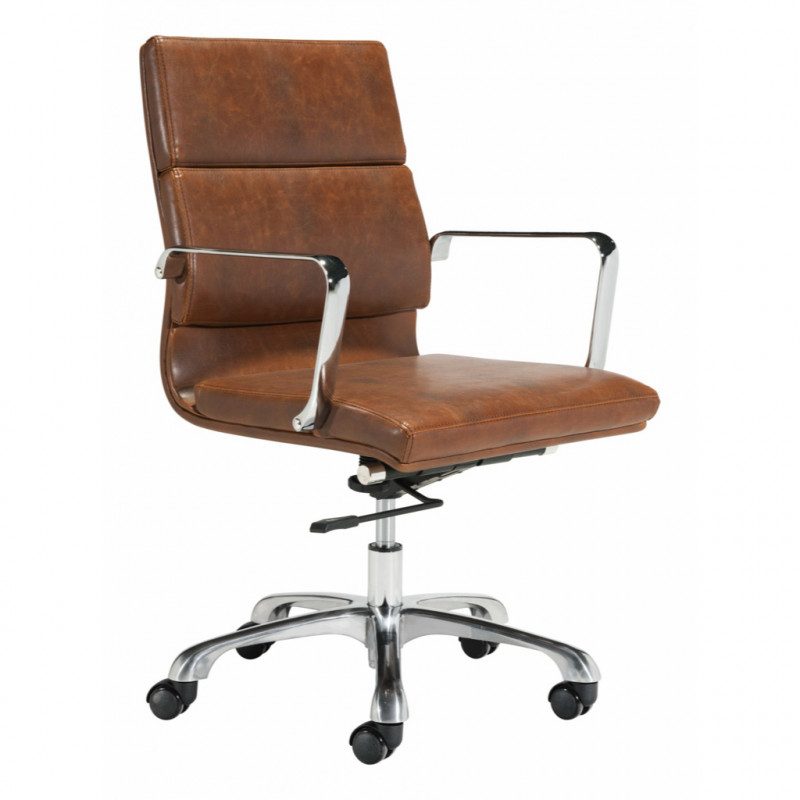 100770 Ithaca Office Chair Vintage Brown