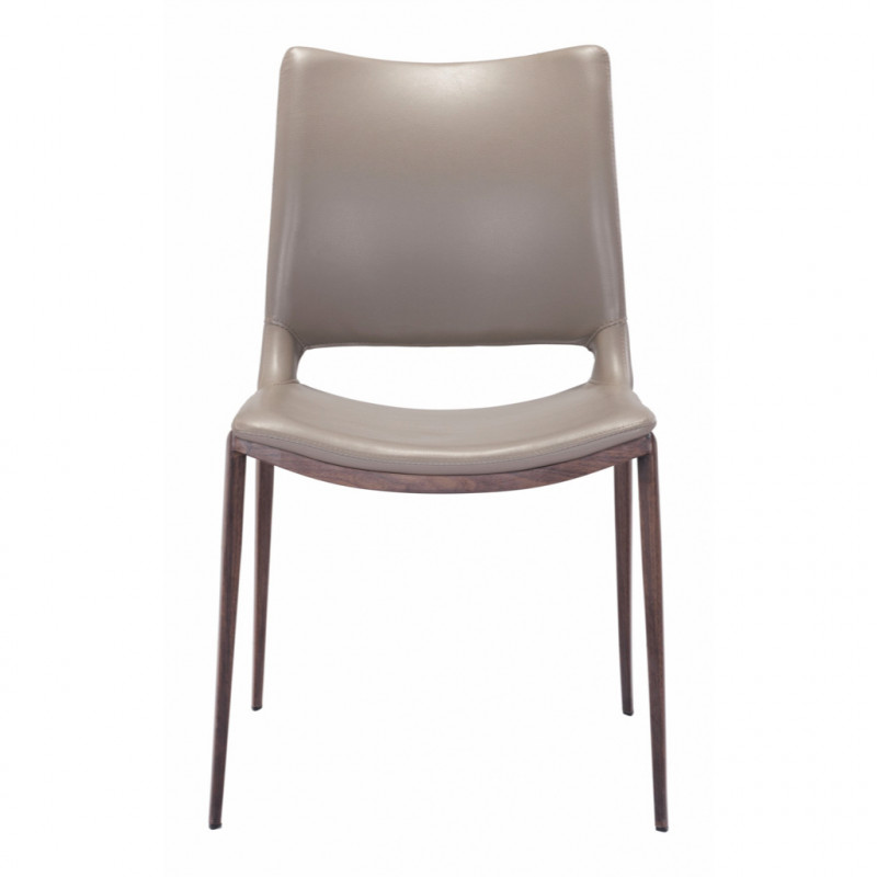 101282 Image3 Ace Dining Chair Set Of 2 Gray Walnut