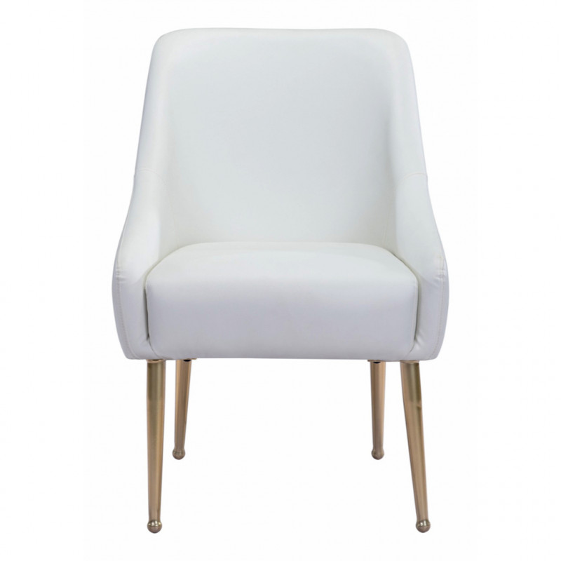 101724 Image3 Mira Dining Chair White Gold