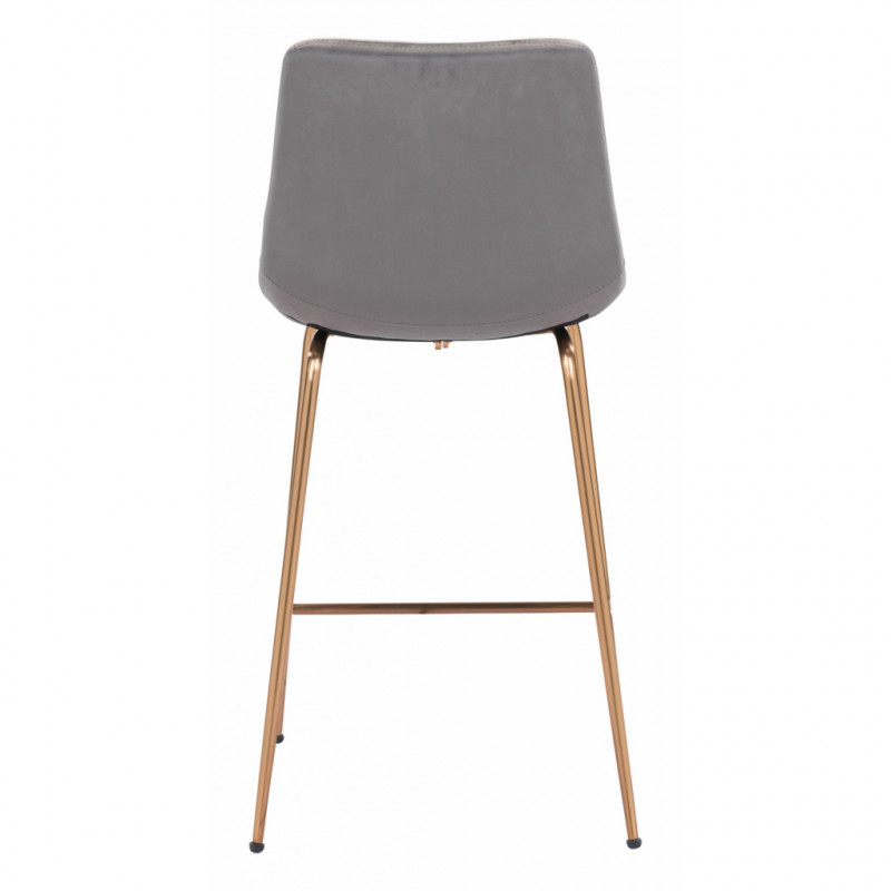 101761 Image4 Tony Counter Chair Gray Gold