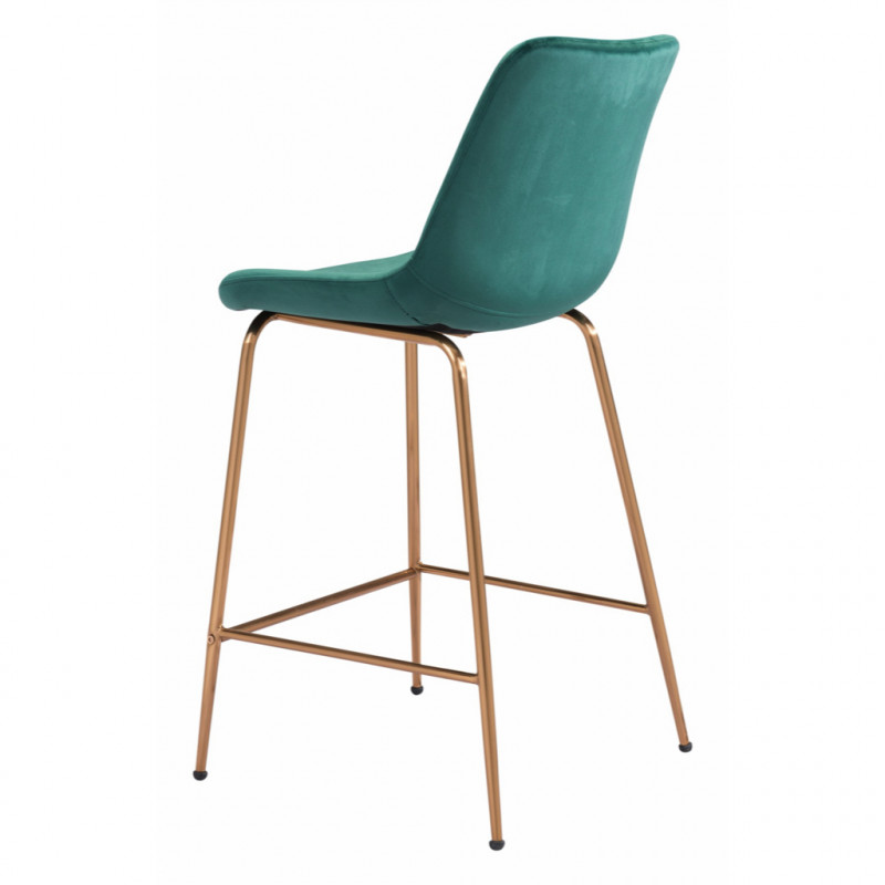 101762 Image5 Tony Counter Chair Green Gold
