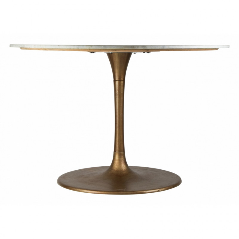 101845 Image2 Ithaca Dining Table White Gold
