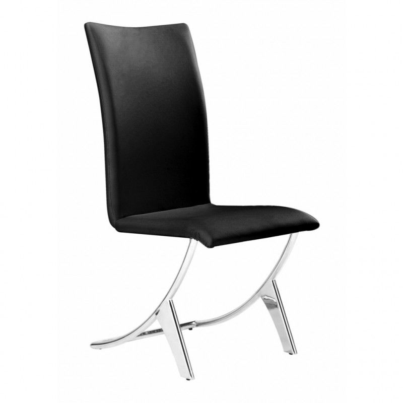 102101 Image1 Delfin Dining Chair Set Of 2 Black
