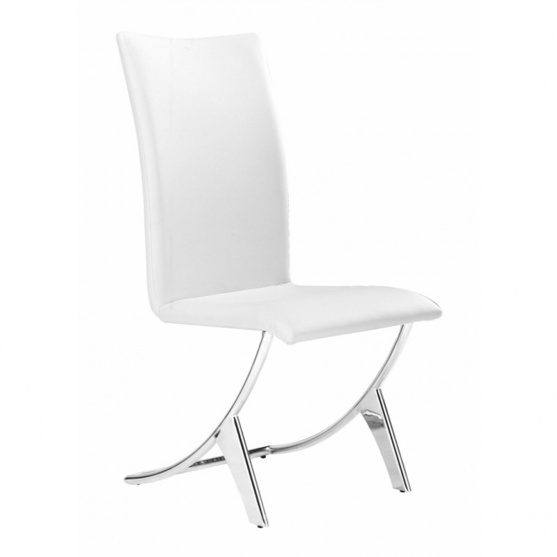 102102 Image1 Delfin Dining Chair Set Of 2 White