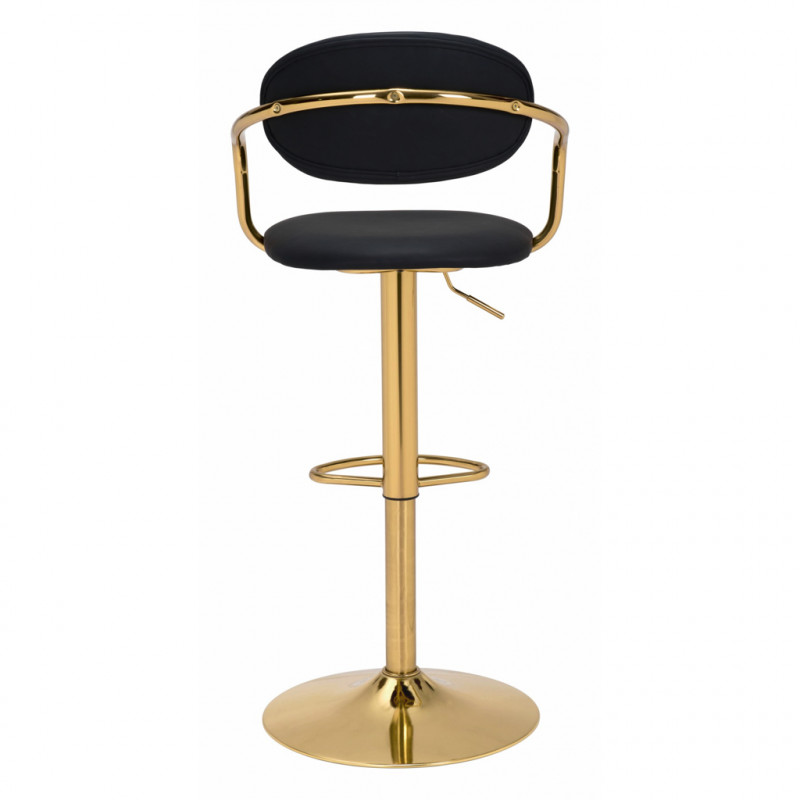 109037 Image4 Gusto Bar Chair Black Gold