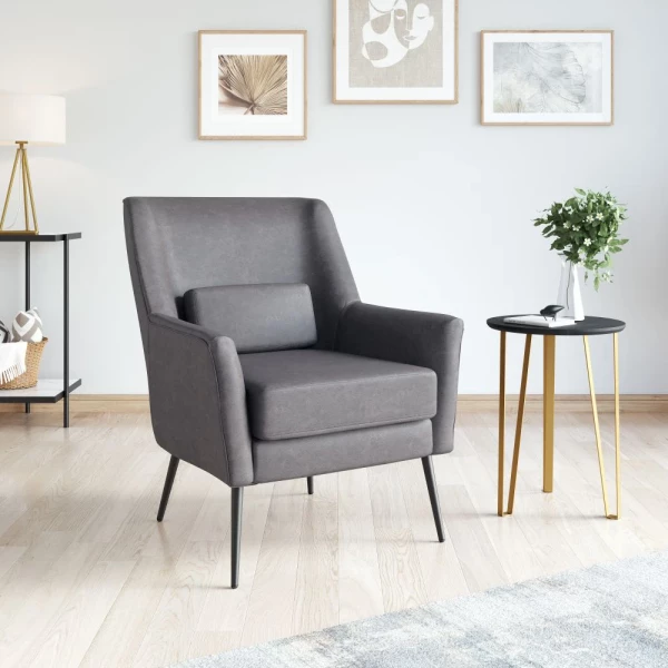109050 Ontario Accent Chair Vintage Black