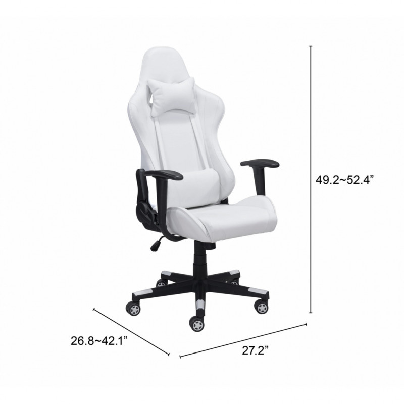 109067 Dimension Nova Gaming Chair White