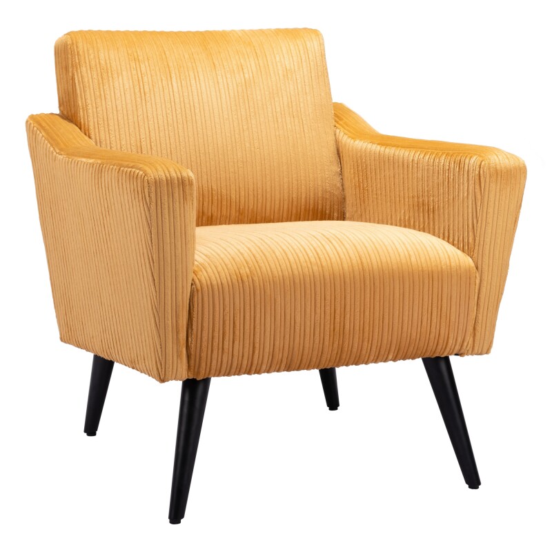 109221 Bastille Accent Chair Yellow
