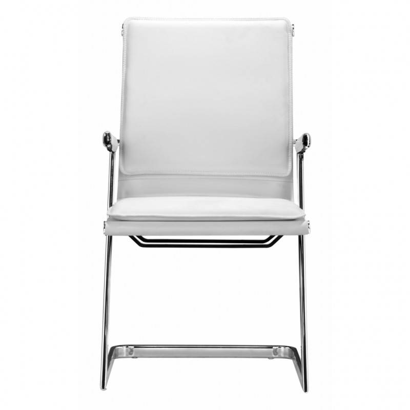 215211 Image3 Lider Plus Conference Chair Set Of 2 White