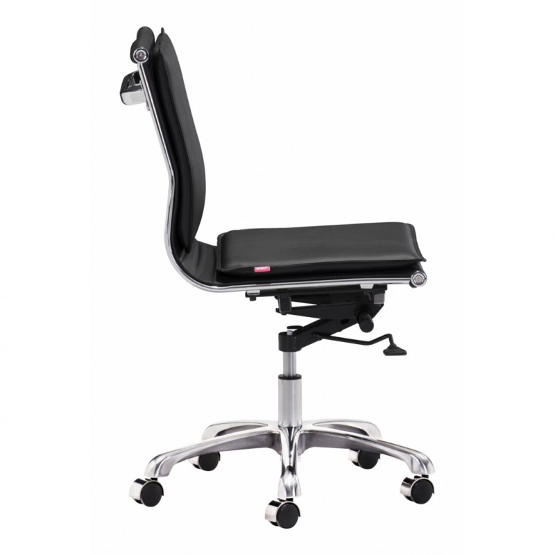 215218 Image2 Lider Plus Armless Office Chair Black