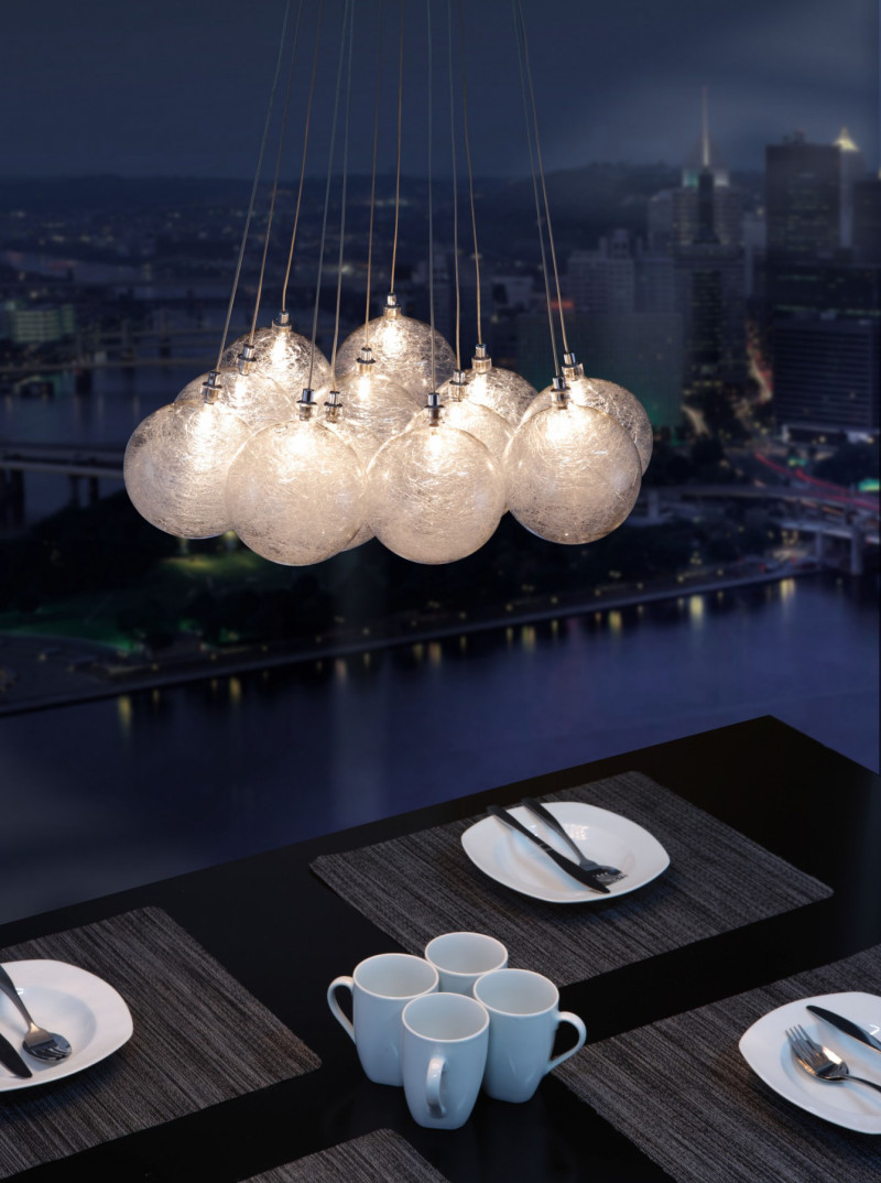 50100 Lifestyle1 Cosmos Ceiling Lamp Clear