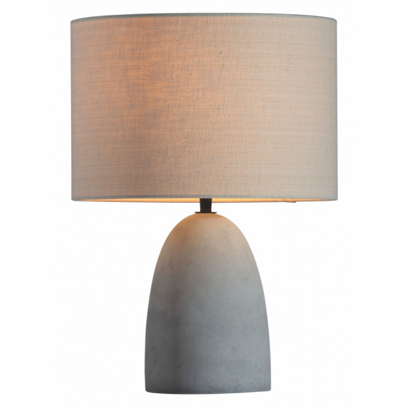 50500 Vigor Table Lamp Beige and Gray