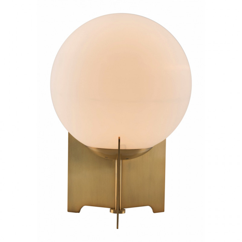 56049 Image2 Pearl Table Lamp White Brushed Brass