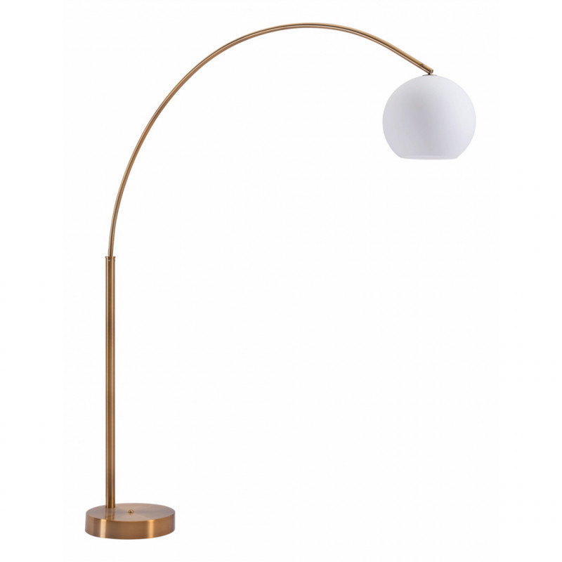 56071 Griffith Floor Lamp Brushed Brass