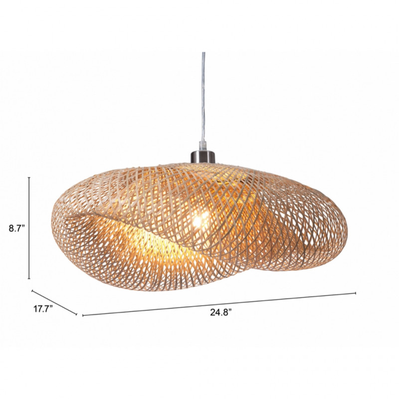56099 Dimension Weekend Ceiling Lamp Natural
