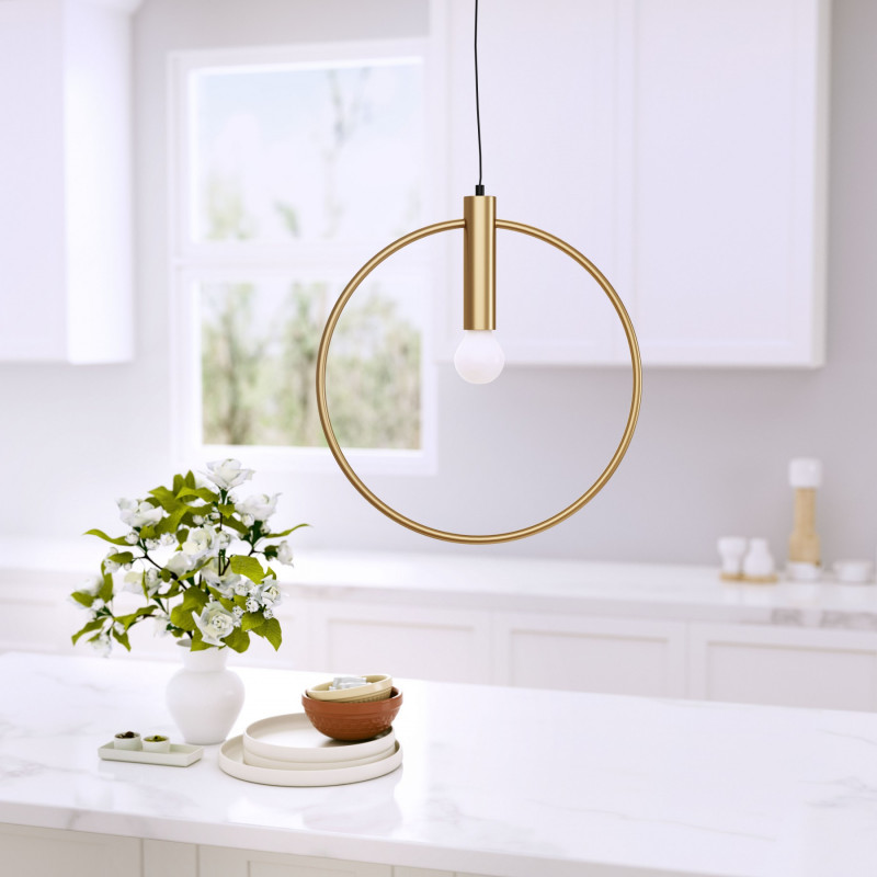 56116 Lifestyle1 Irenza Ceiling Lamp Gold