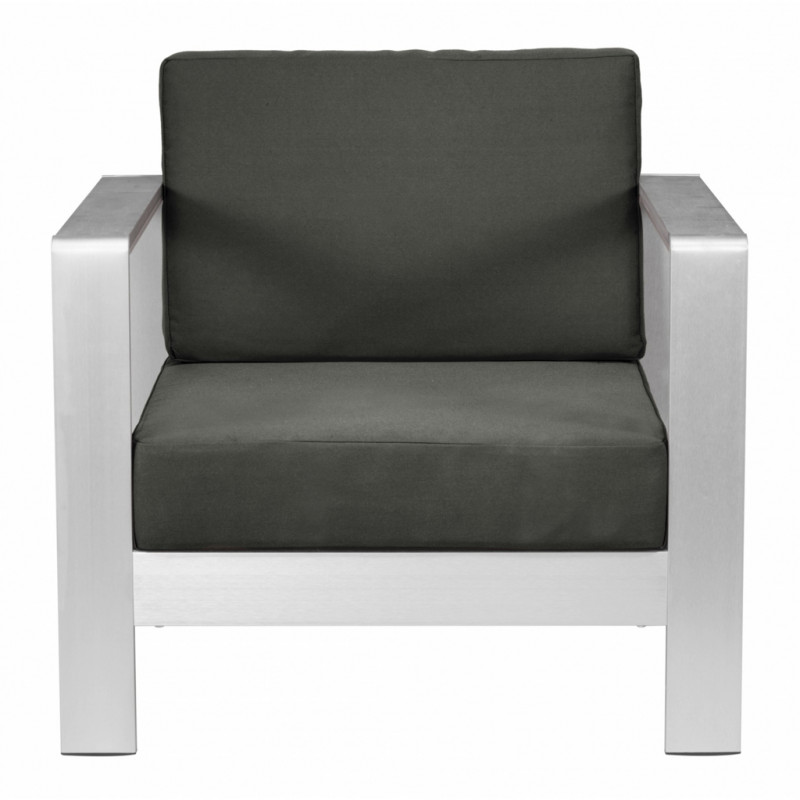 703848 Cosmopolitan Arm Chair Cushion Dark Gray - CUSHION ONLY