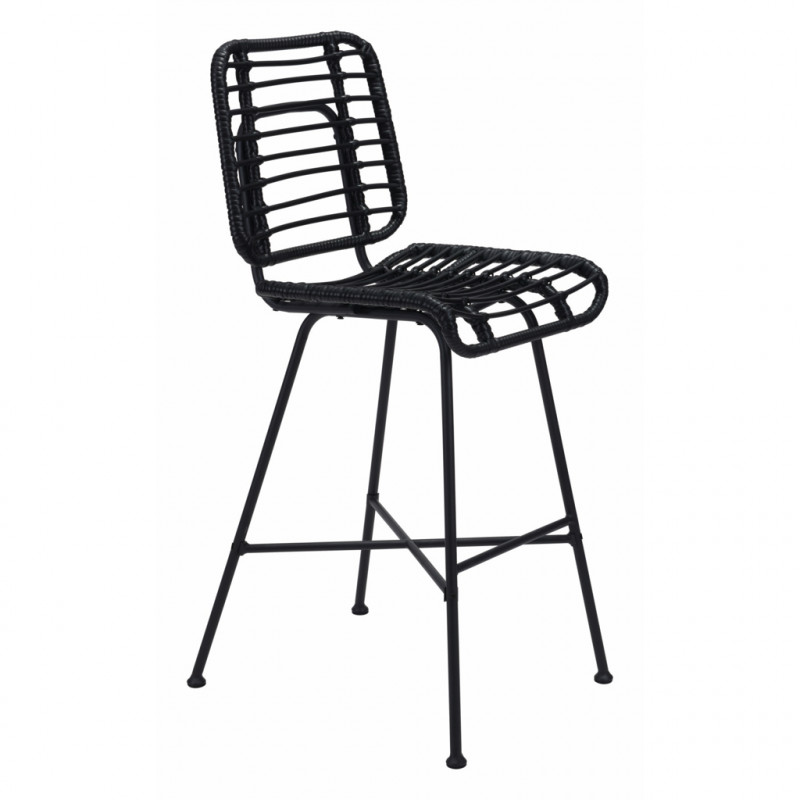 703952 Murcia Bar Chair Black