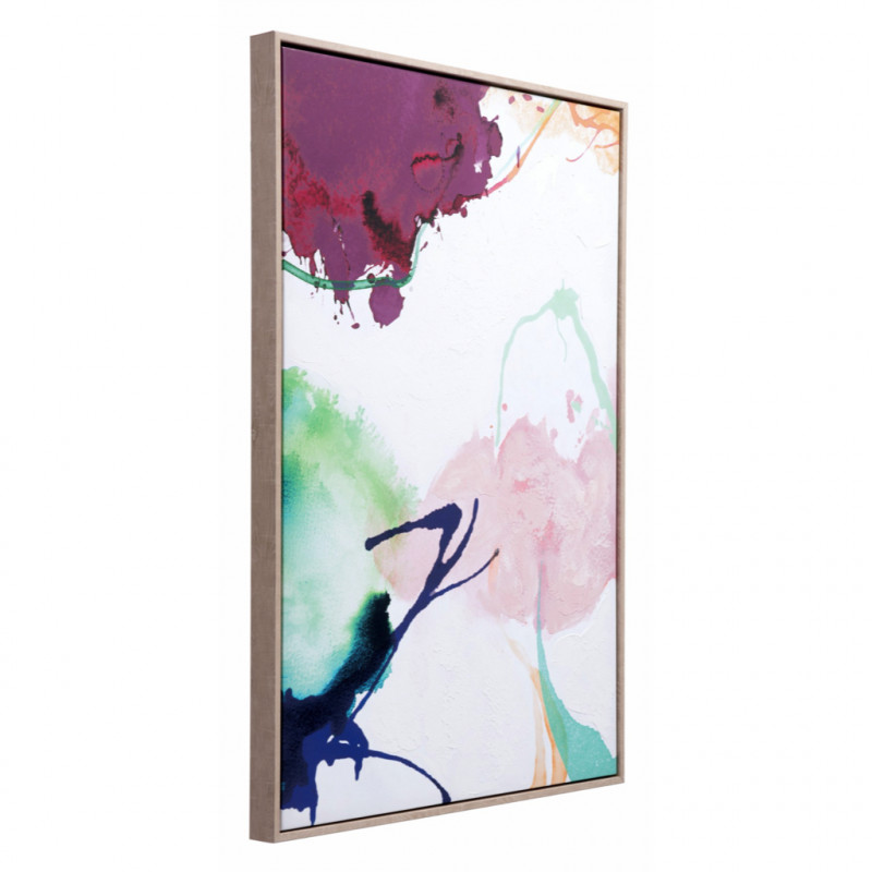 Abstract Party Canvas Multicolor by Zuo