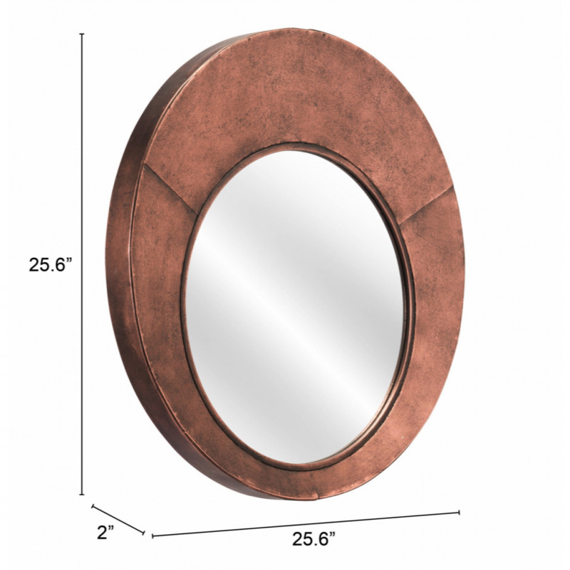 A12236 Dimension Roderick Mirror Copper