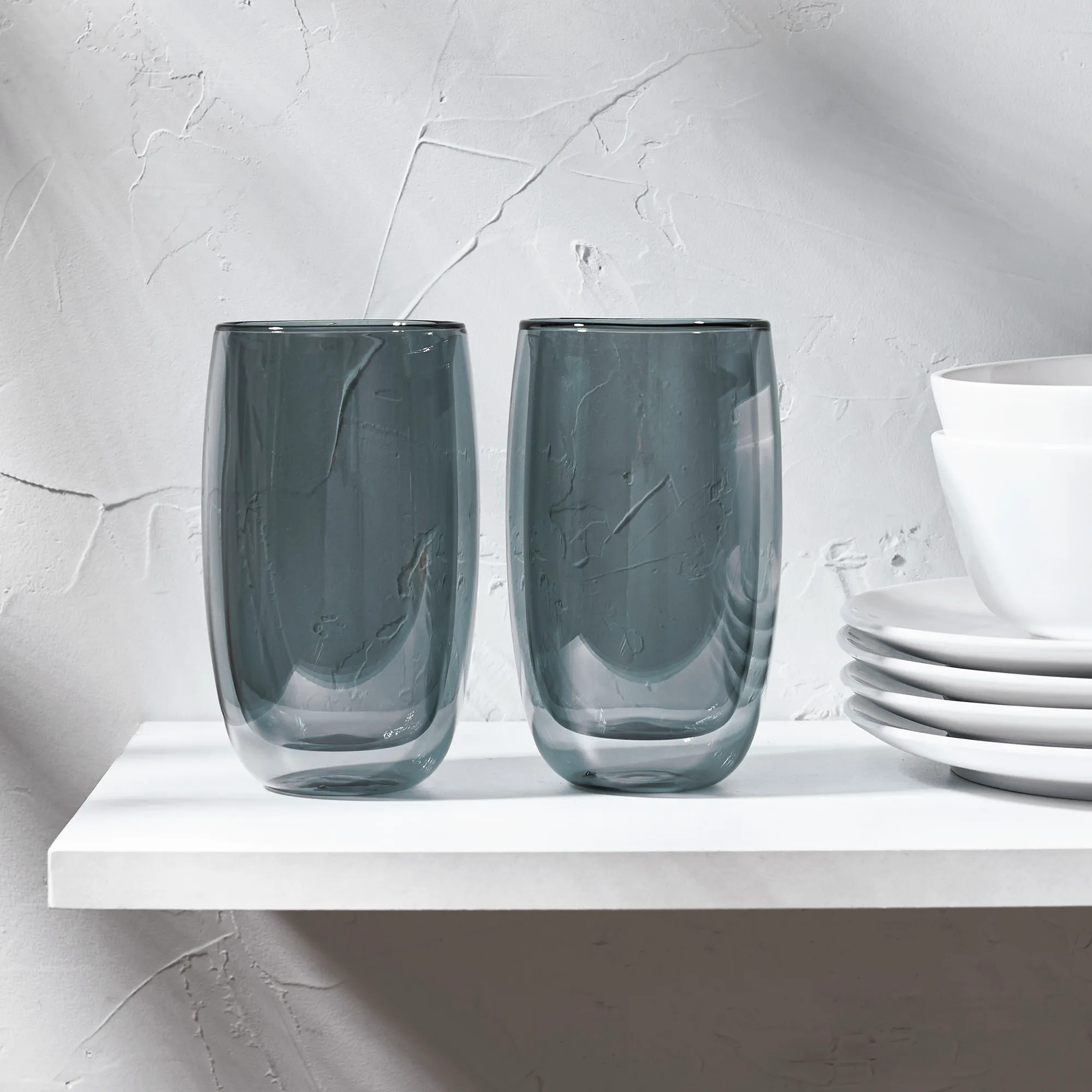 Zwilling Sorrento Plus 2-pc Double-wall Glass Coffee Mug Set