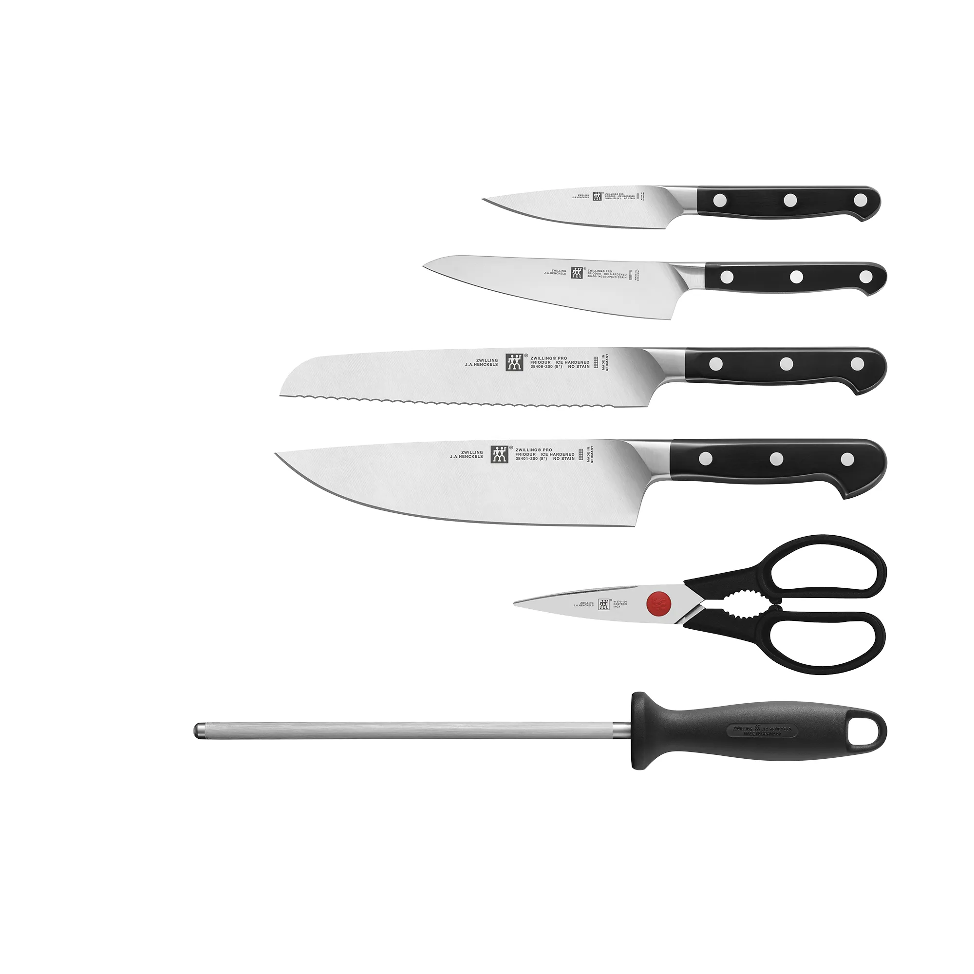 Zwilling Professional s 10-pc Knife Set With 17.5 Stainless