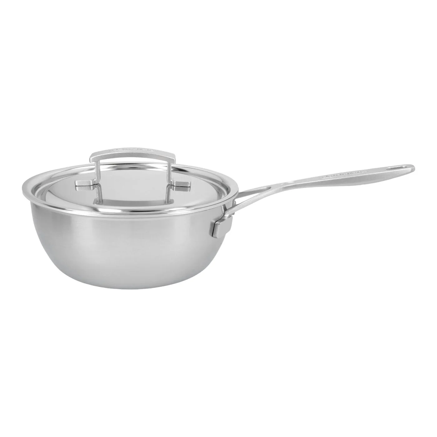 Industry 2 Qt 5-Ply Stainless Steel Saucepan with Lid