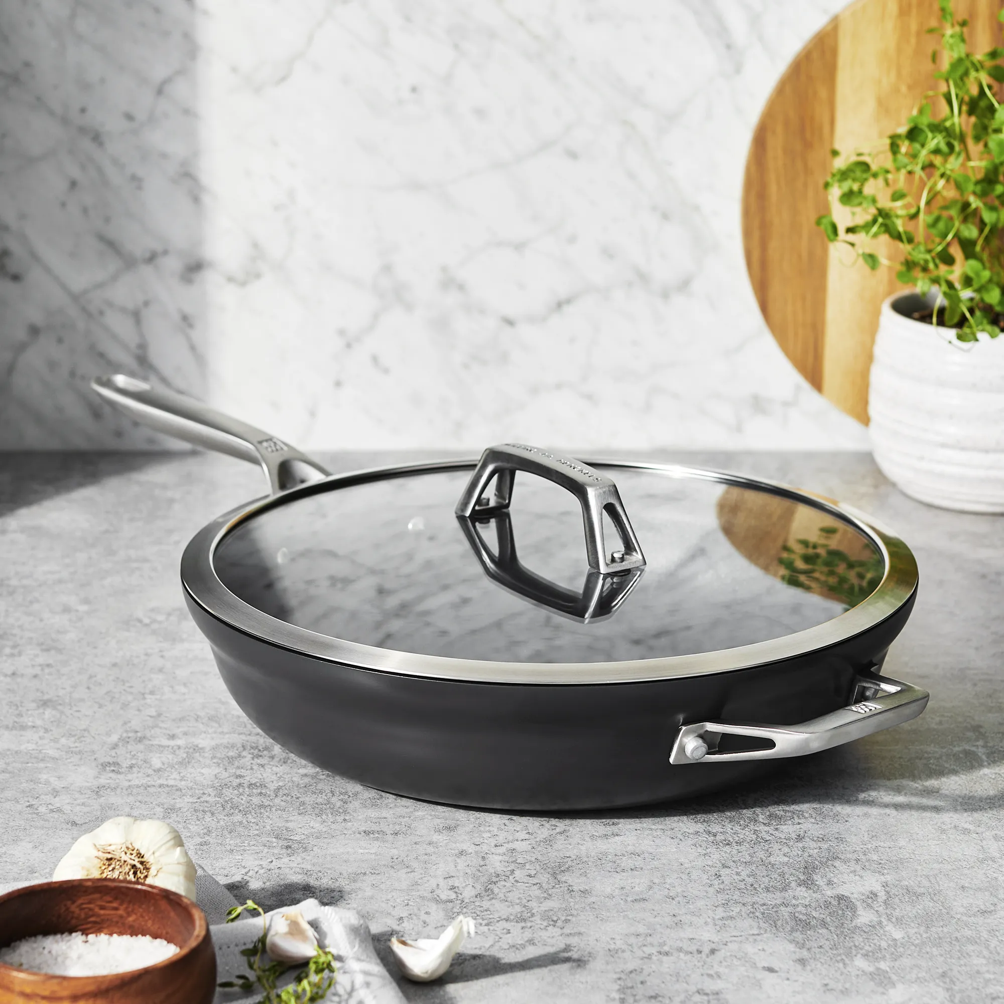 Zwilling Madura Plus Forged 5-qt Aluminum Nonstick Dutch Oven with Lid
