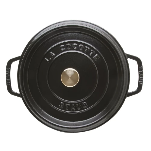 Staub Cast Iron Dutch Oven 5-qt Tall Cocotte, Made in France
